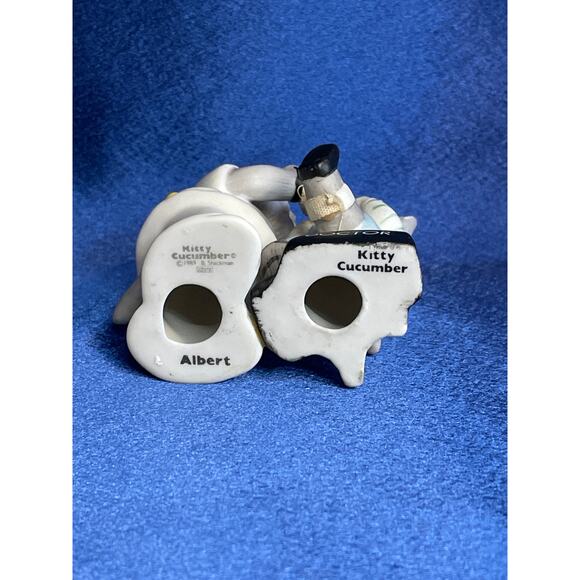 Bisque Porcelain Kitty Cucumber Doctor Albert and Kitty - Picture 6 of 6